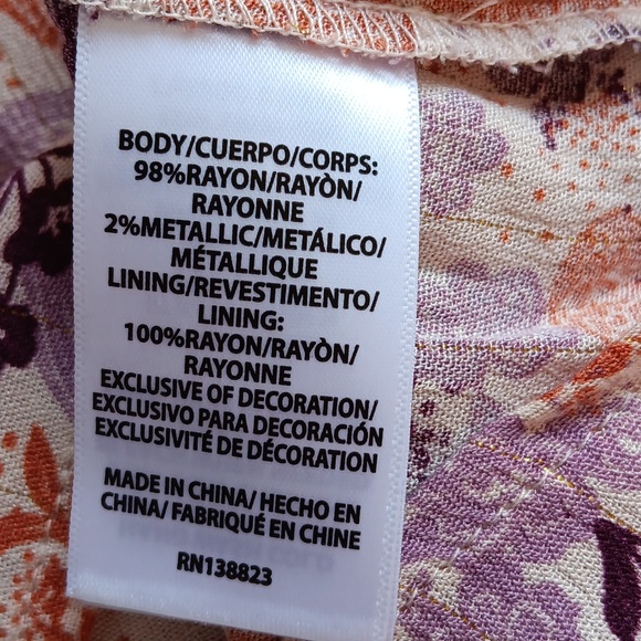 Idyllwind Miranda Lambert Blossom Court floral dress NWOT - Picture 6 of 7